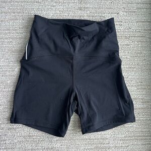Shore Active Black High-Waisted Women's Shorts